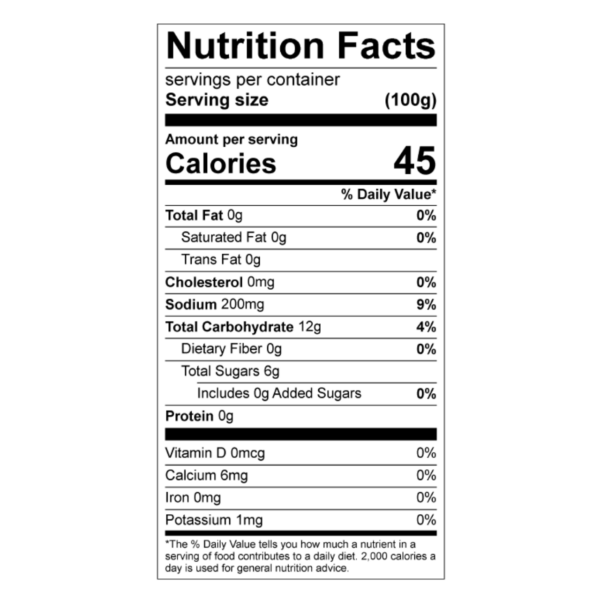 No Sugar Added Apple Pie Filling - 17.5# - Imagen 3