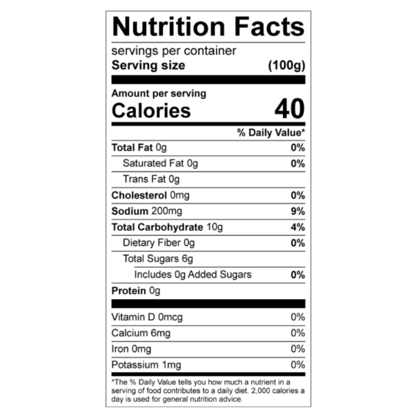 No Sugar Added Apple Pie Filling - 34# - Imagen 2