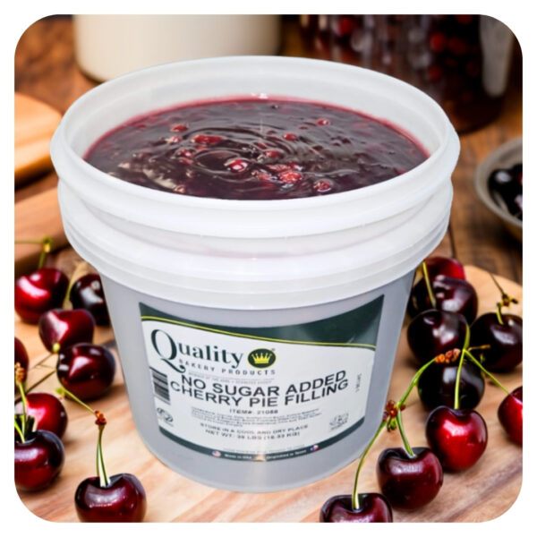 No Sugar Added Cherry Pie Filling - 35#