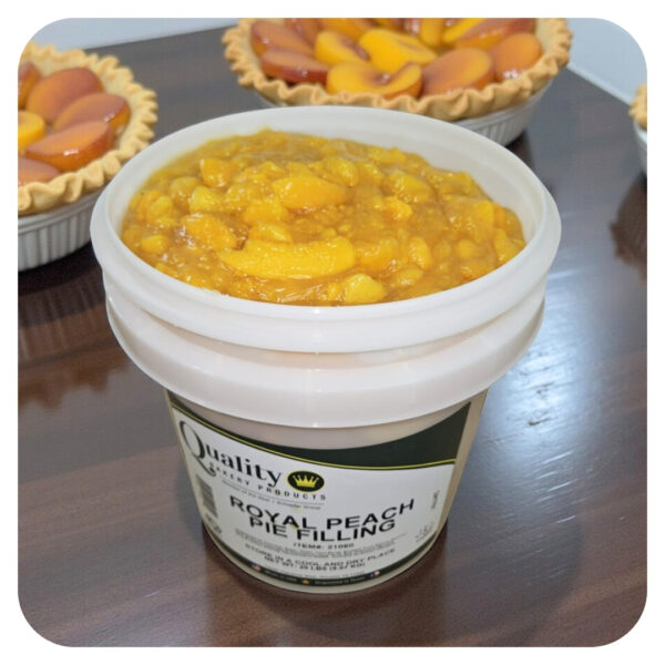 Royal Peach Pie Filling - 19.5#