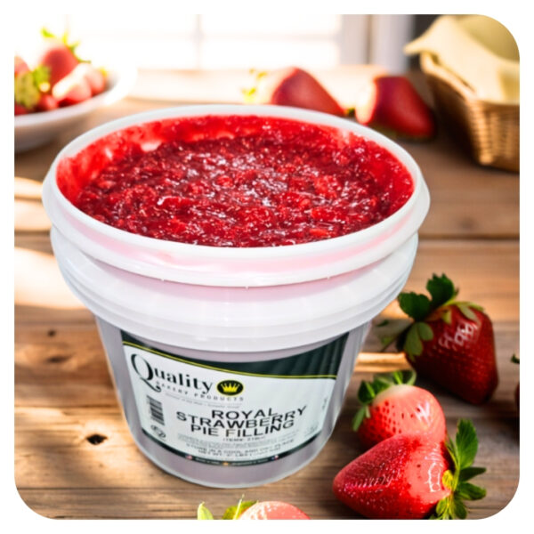 Royal Strawberry Pie Filling - 19.5#