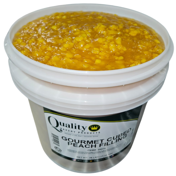 Gourmet Cubed Peach Filling - 37#