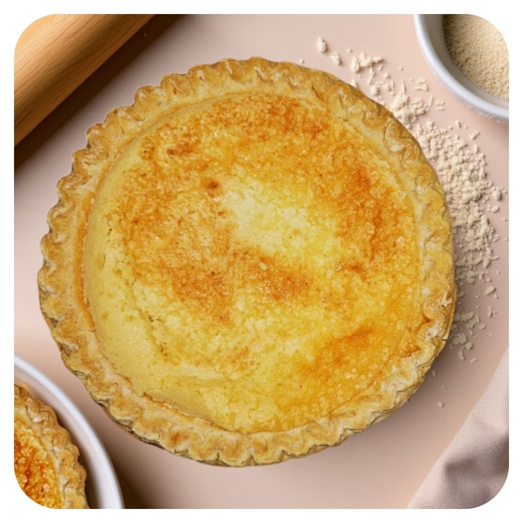 8" Coconut Chess Pie - 10/23oz