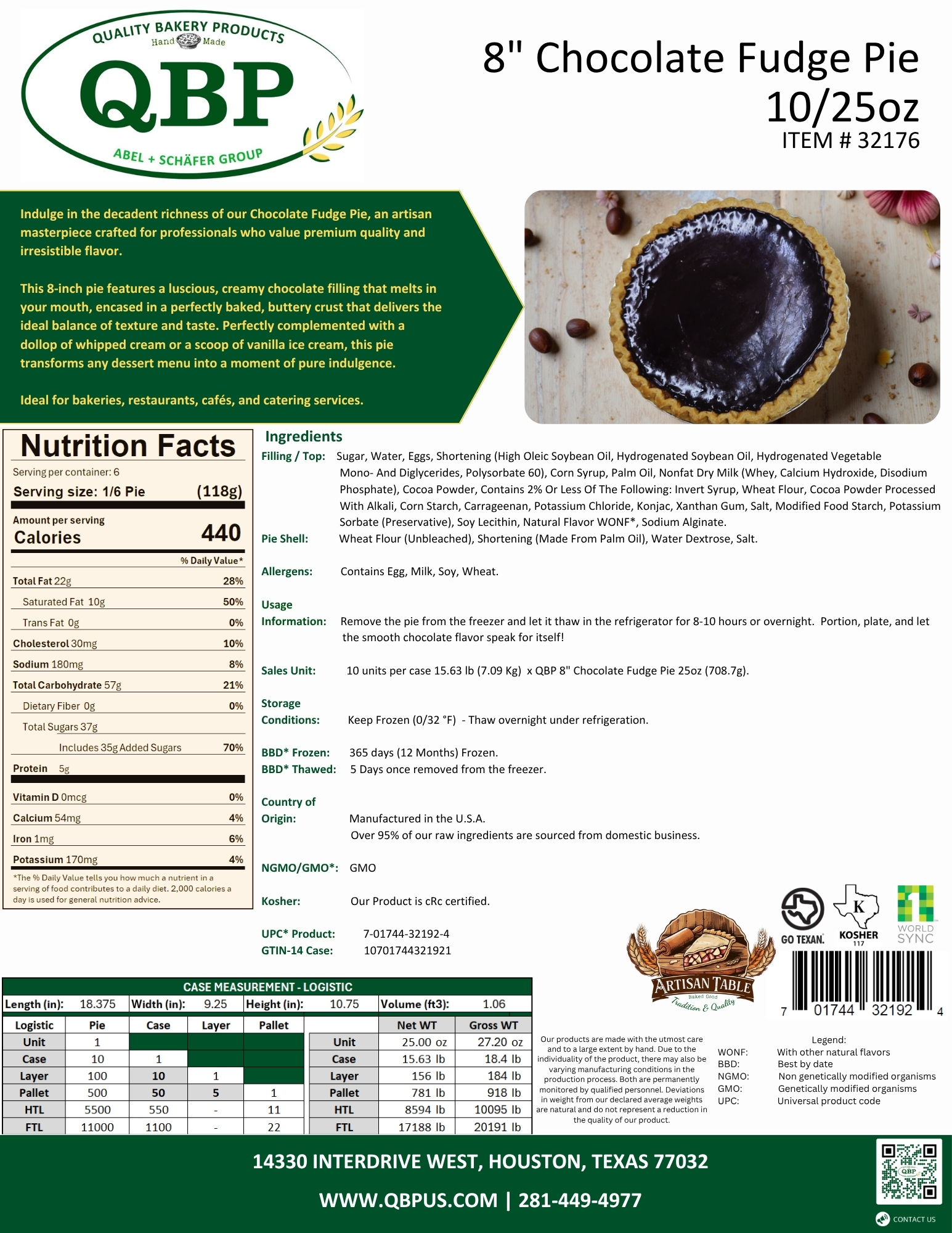 Chocolate Fudge Pie - Imagen 7