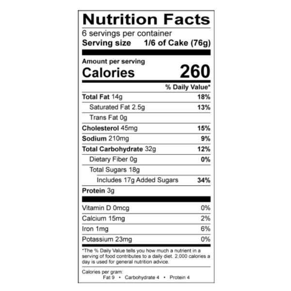Cranberry-Orange Loaf Cake - 12/16oz - Imagen 5