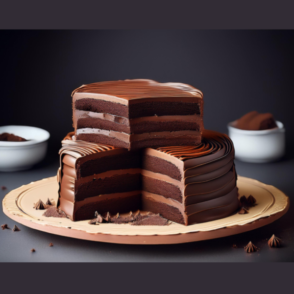 9" Bkd Chocolate Cake Layers-12/1#11oz - Image 3