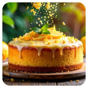 Frozen Lemon Crème Cake Batter