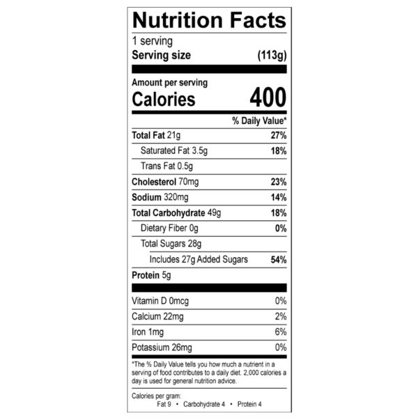 Orange Mini Loaf Cake - 24/3.75oz - Imagen 2
