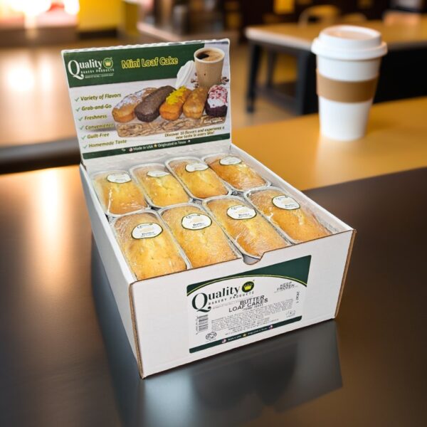 Butter Mini Loaf Cake - 24/3.75oz - Image 6