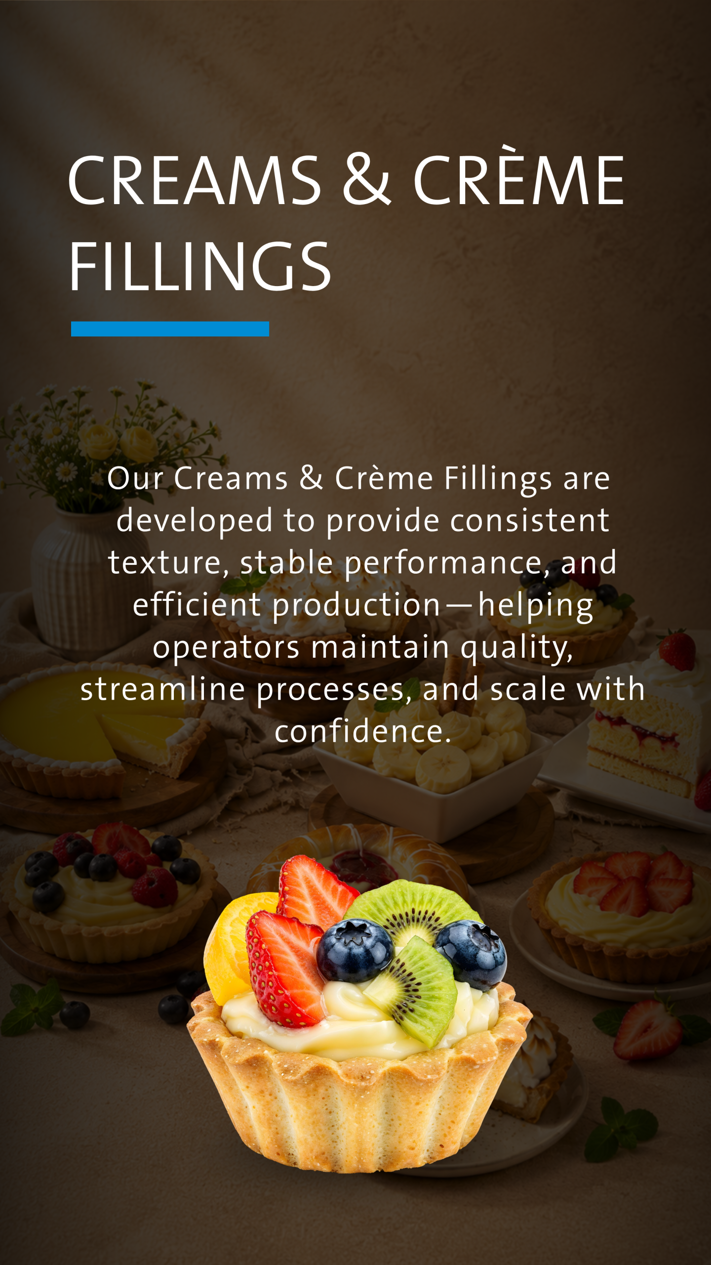 Cream fillings