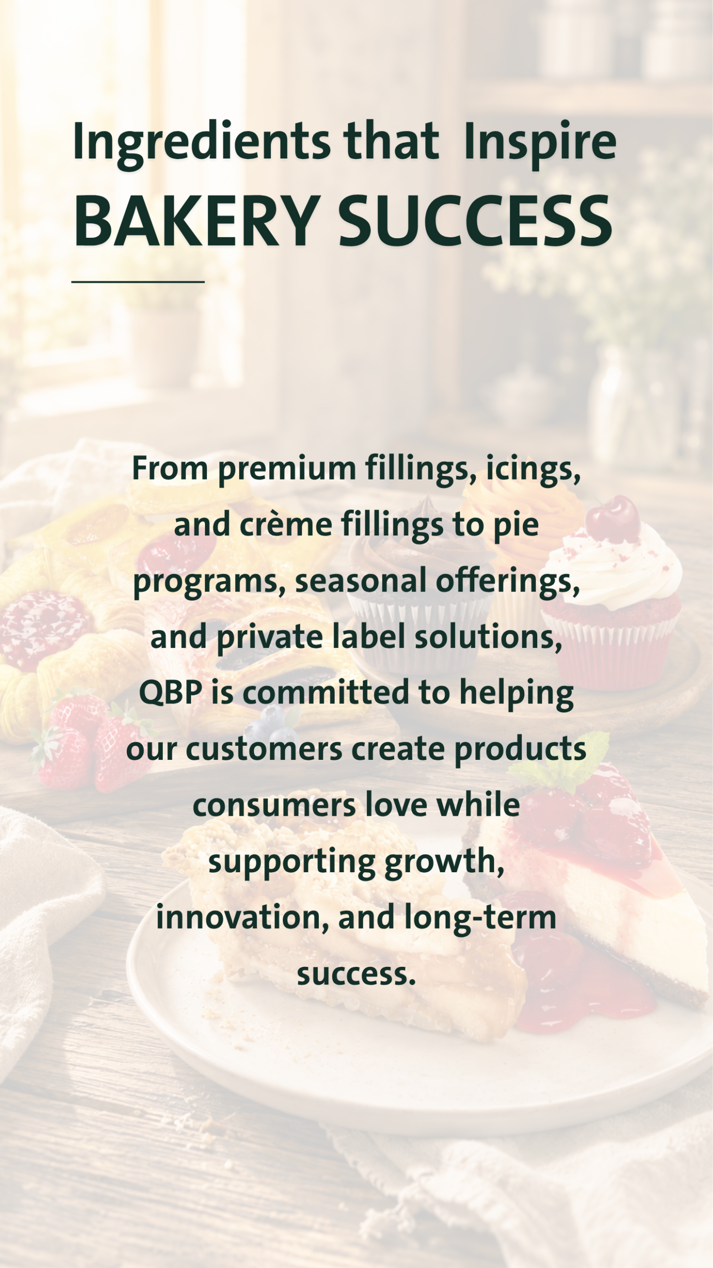 Quality Bakery Products